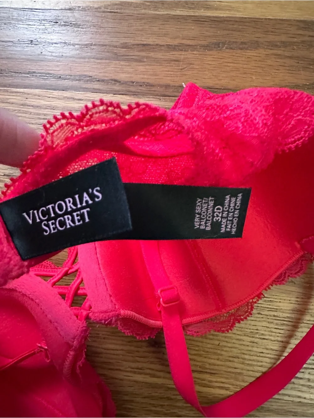 Victoria's Secret Very Sexy Balconette Bra with Crisscross Front